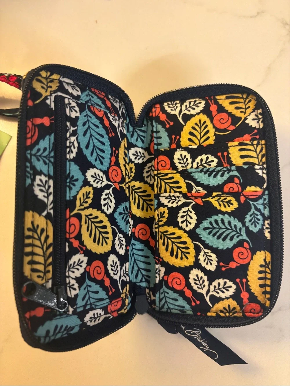 Vera Bradley All In One Wristlet - Happy Snails